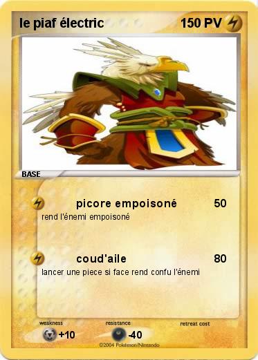 Pokemon le piaf électric