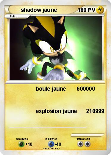 Pokemon shadow jaune