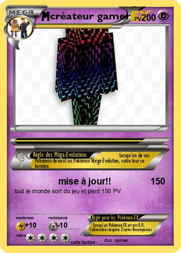 Pokemon créateur gamer
