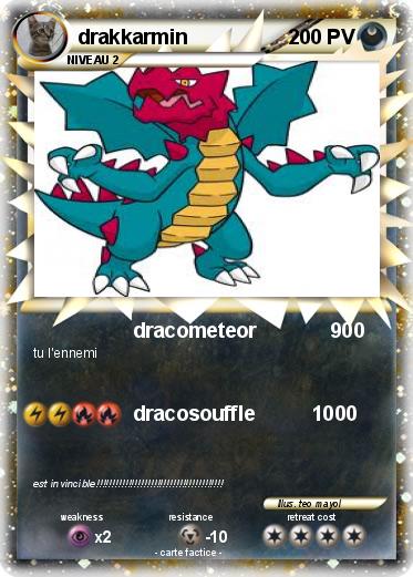Pokemon drakkarmin