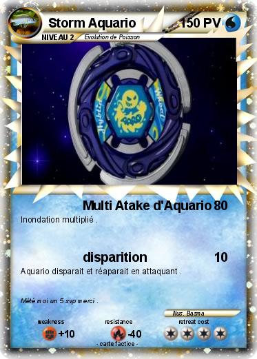 Pokemon Storm Aquario