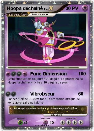 Pokemon Hoopa déchaîné