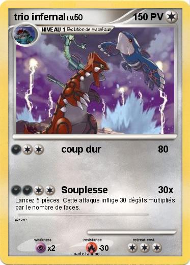 Pokemon trio infernal