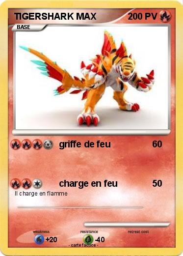 Pokemon TIGERSHARK MAX