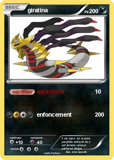 Pokemon giratina