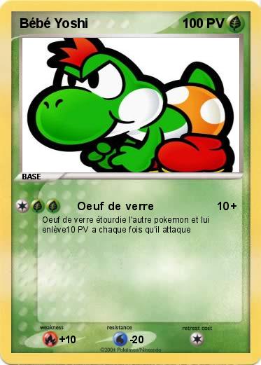 Pokemon Bébé Yoshi