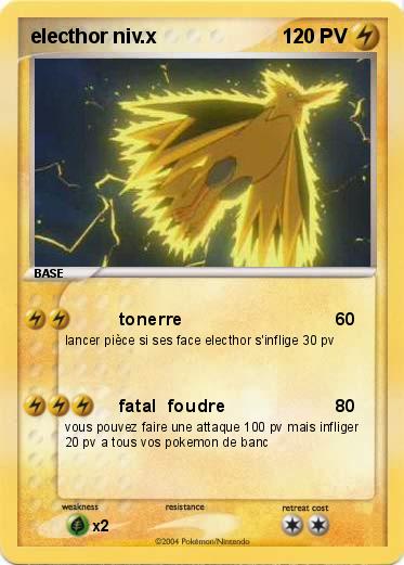 Pokemon electhor niv.x