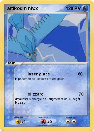 Pokemon artikodin niv.x
