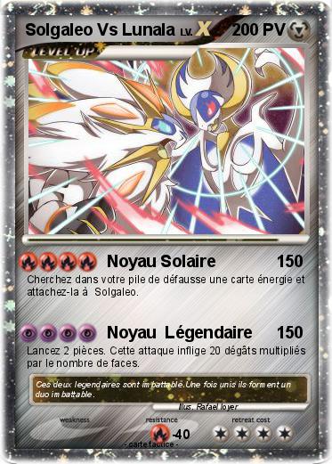 Pokemon Solgaleo Vs Lunala