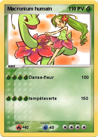Pokemon Macronium humain