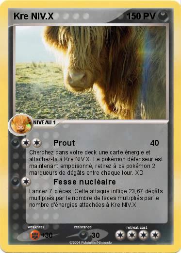 Pokemon Kre NIV.X
