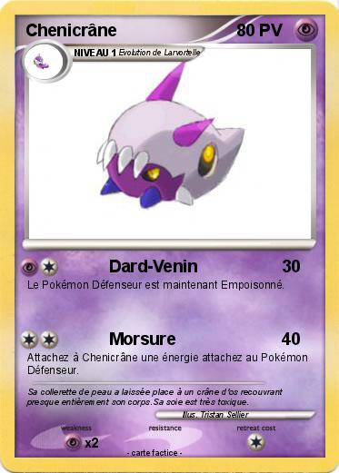Pokemon Chenicrâne