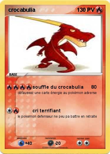 Pokemon crocabulia