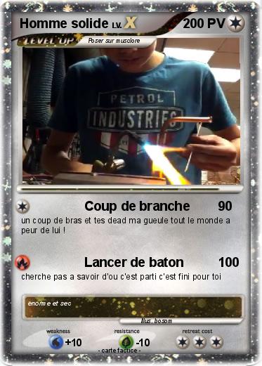 Pokemon Homme solide