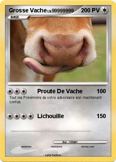 Pokemon Grosse Vache