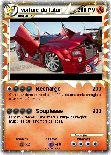 Pokemon voiture du futur