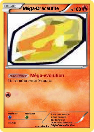 Pokemon Méga-Dracaufite
