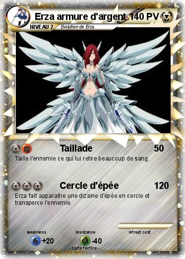 Pokemon Erza armure d'argent
