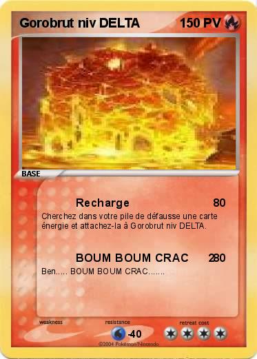 Pokemon Gorobrut niv DELTA