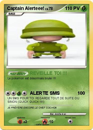Pokemon Captain Alerteee!