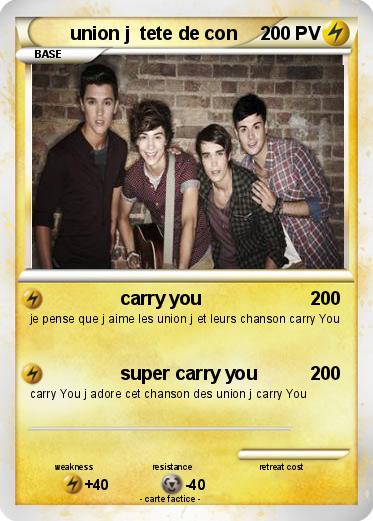 Pokemon union j  tete de con