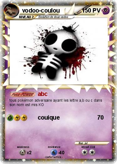 Pokemon vodoo-coulou
