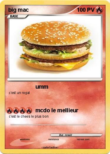 Pokemon big mac