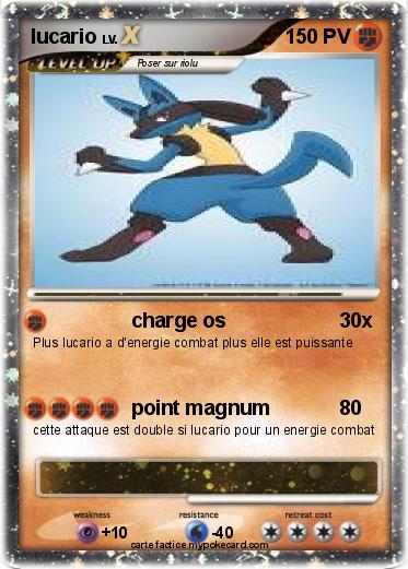 Pokemon lucario