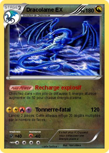 Pokemon Dracolame EX