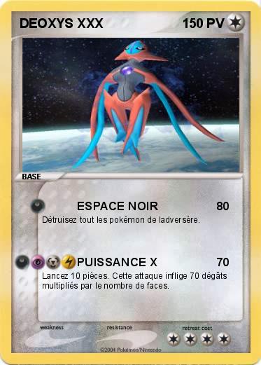 Pokemon DEOXYS XXX
