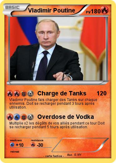 Pokemon Vladimir Poutine
