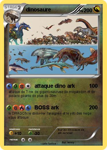 Pokemon dinosaure