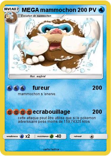 Pokemon MEGA mammochon