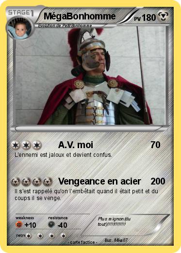 Pokemon MégaBonhomme