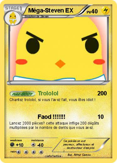 Pokemon Méga-Steven EX