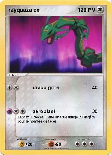 Pokemon rayquaza ex