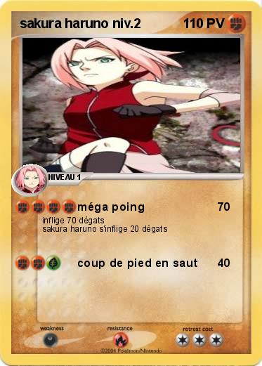 Pokemon sakura haruno niv.2