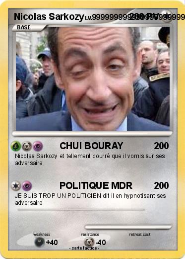 Pokemon Nicolas Sarkozy