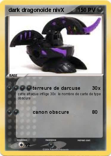 Pokemon dark dragonoide nivX