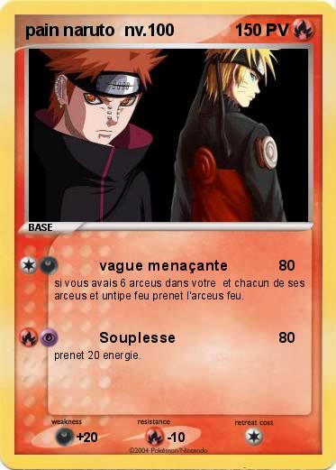 Pokemon pain naruto  nv.100