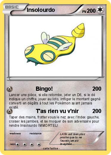 Pokemon Insolourdo