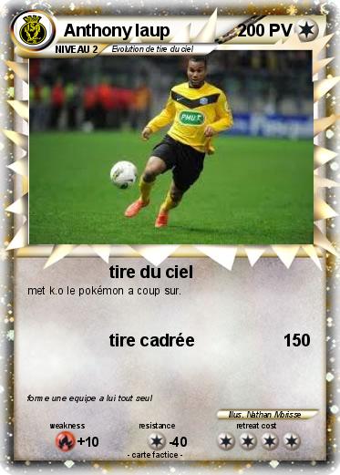 Pokemon Anthony laup