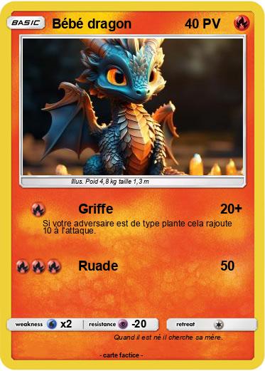Pokemon Bébé dragon