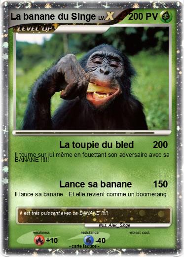 Pokemon La banane du Singe
