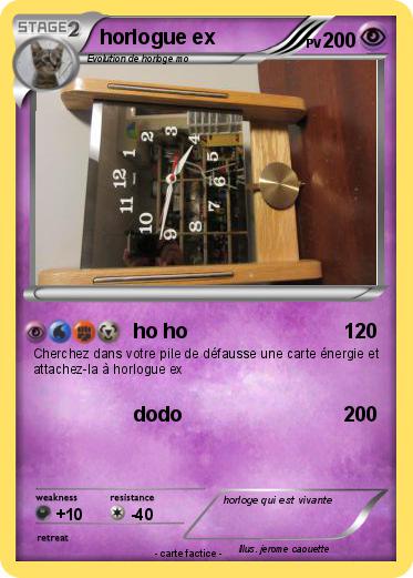 Pokemon horlogue ex