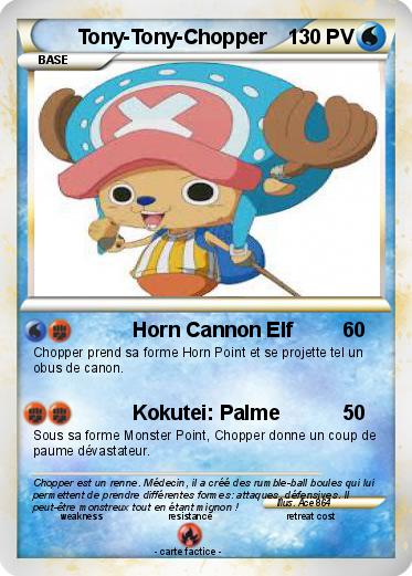 Pokemon Tony-Tony-Chopper