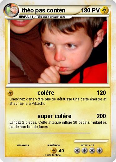 Pokemon théo pas conten