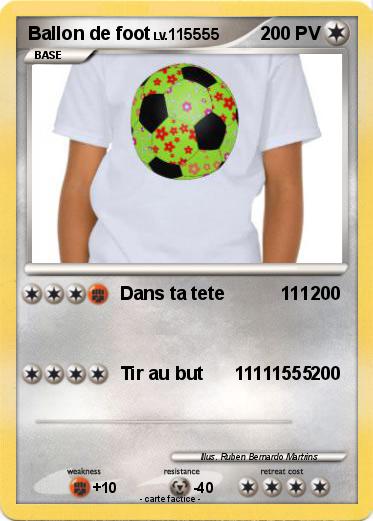 Pokemon Ballon de foot