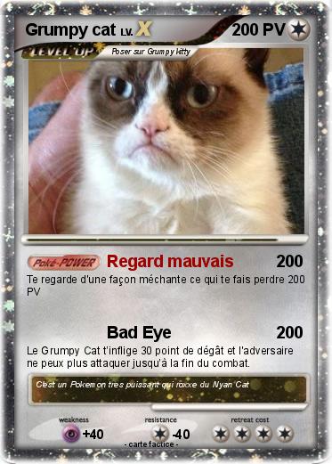 Pokemon Grumpy cat