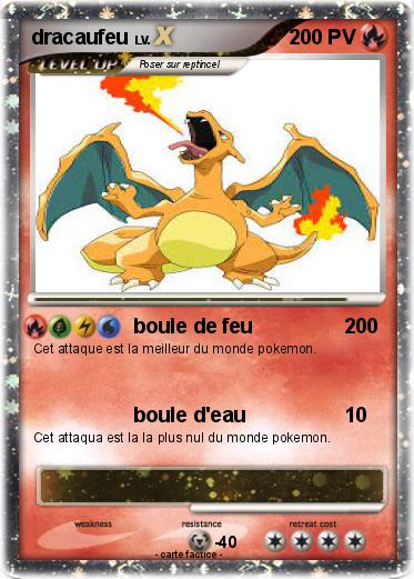 Pokemon dracaufeu